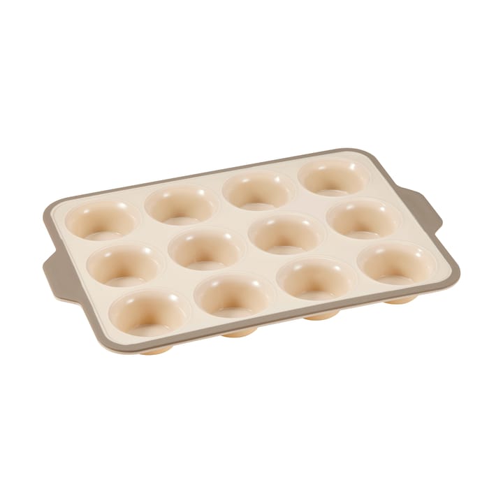 Moule à muffins Cookie, 12 pcs - Beige - Dorre