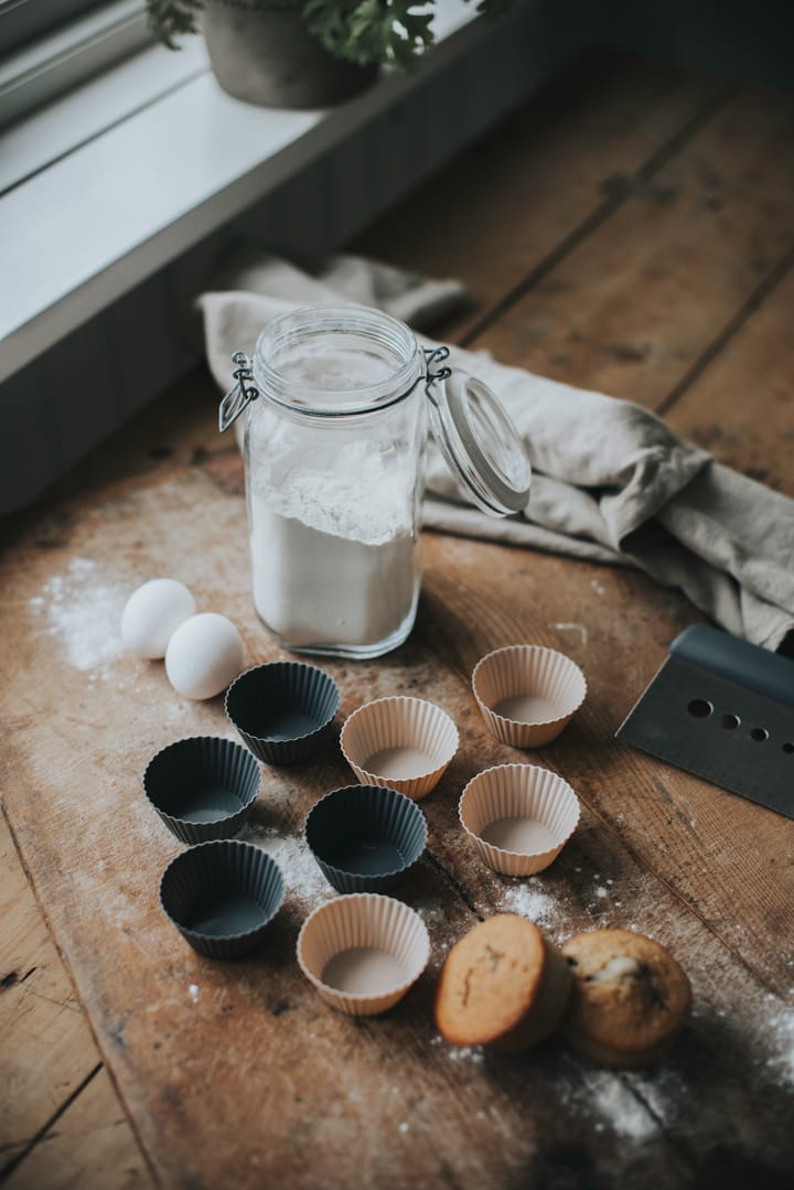 Moule à muffins Cookie lot de 6 - Gris - Dorre