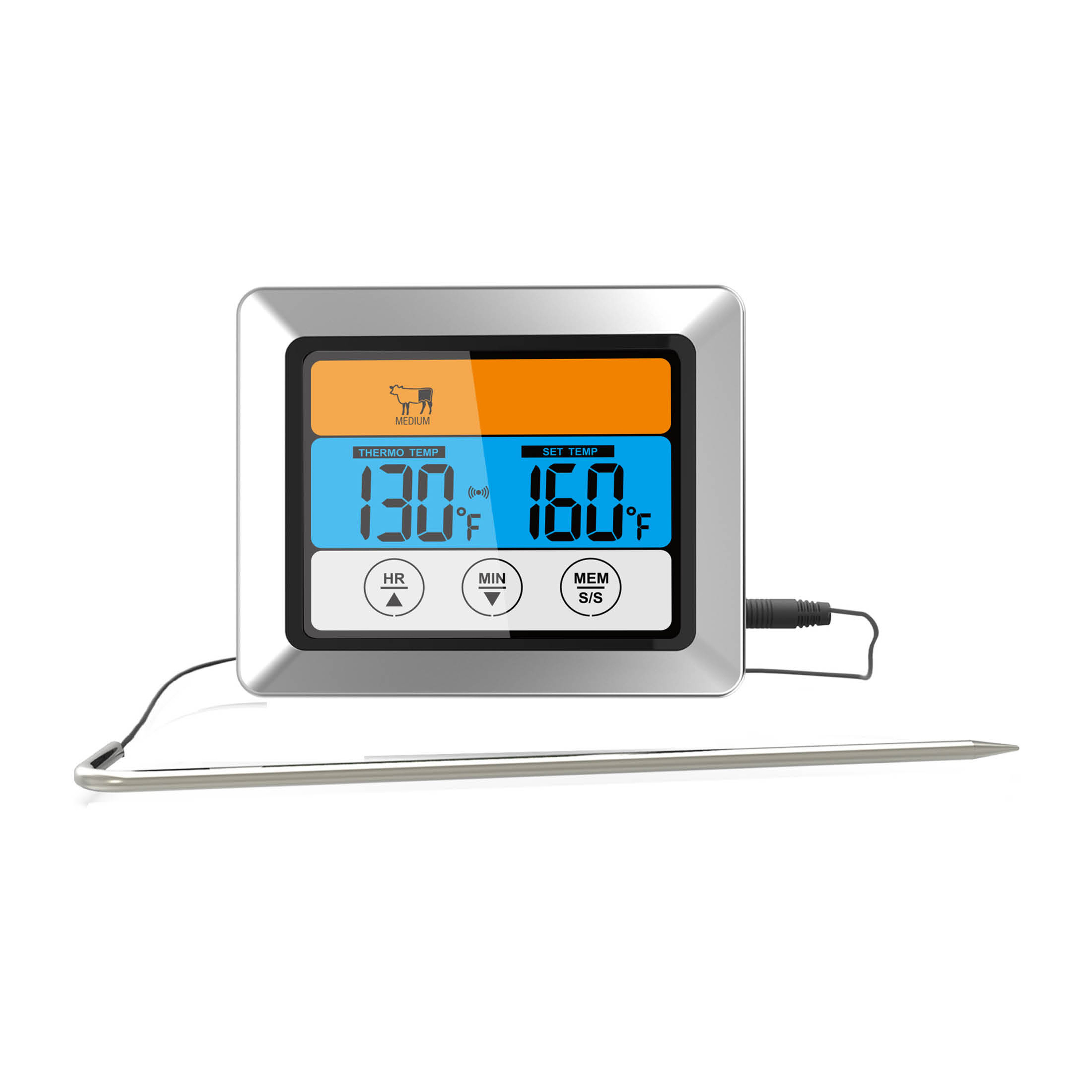 Thermomètre à viande digital avec câble Grad de Dorre 