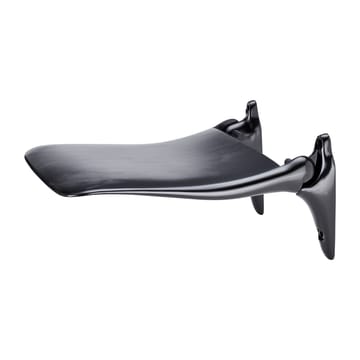 Chaise murale Edblad polie mate - Aluminium laqué noir - Edblad