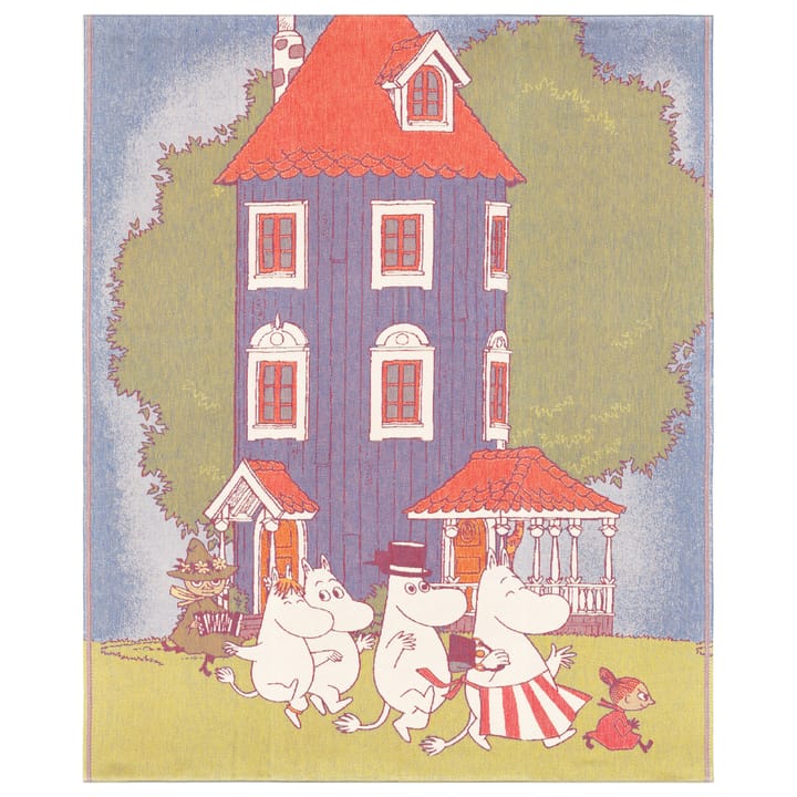 Couverture Moomin House 140x170 cm, Multi Ekelund Linneväveri