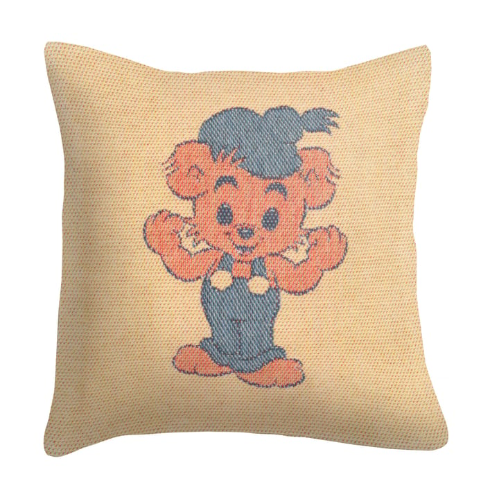 Housse de coussin Bamse 40x40 cm - Jaune - Ekelund Linneväveri