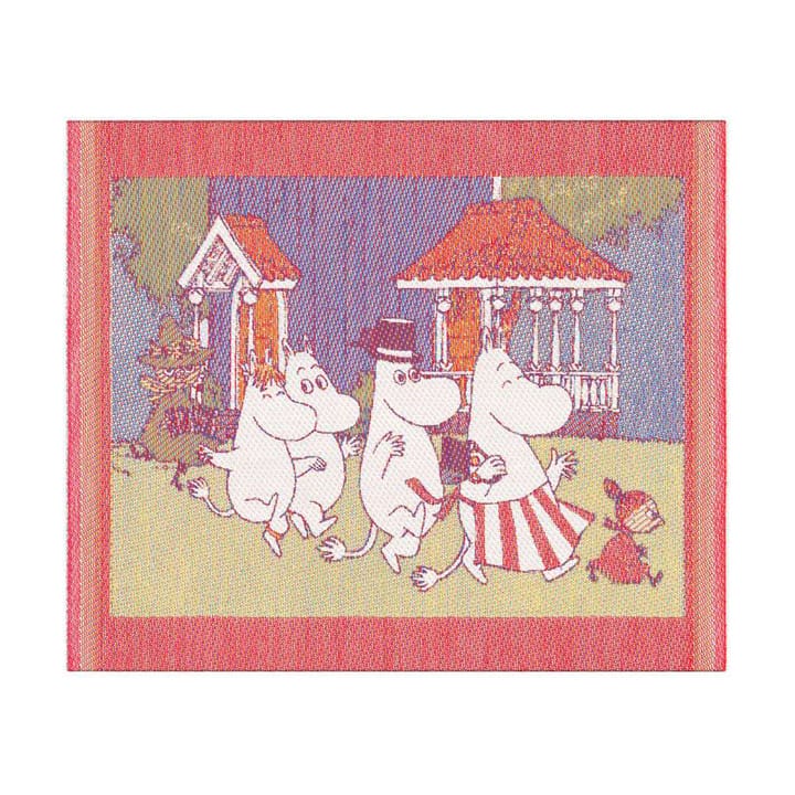 Lavette Moomin House 25x30 cm, Multi Ekelund Linneväveri