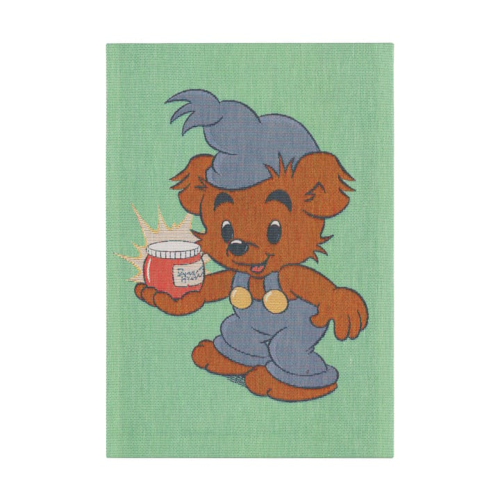 Serviette de cuisine Bamse 35x50 cm, Bleu-vert Ekelund Linneväveri