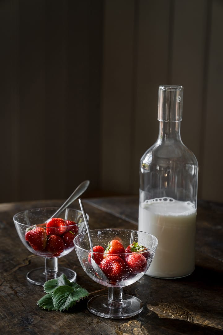 Bol Ernst en verre bullé lot de 2, Clair ERNST