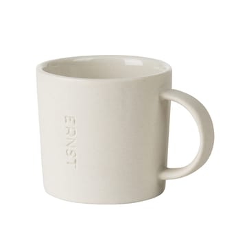 Tasse à espresso en grès Ernst 10 cl - blanc nature - ERNST