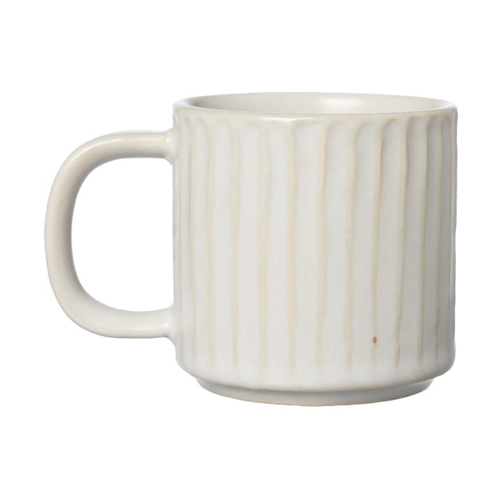 Tasse à glögg Ernst Nervuré Ø6 cm - Blanc naturel - ERNST