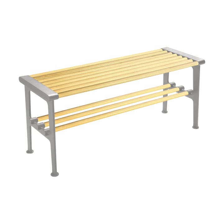 Banc Nostalgi 100 cm - Bouleau-aluminium - Essem Design