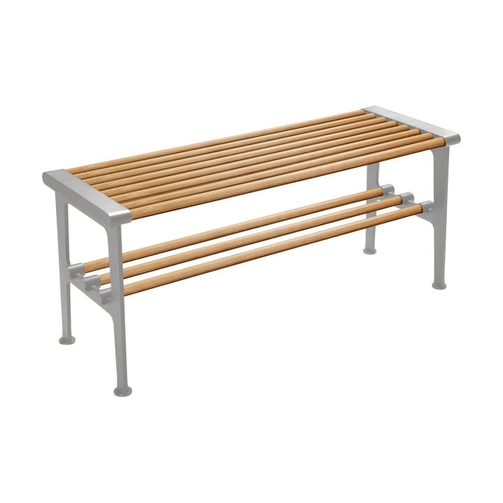 Banc Nostalgi 100 cm - Chêne-aluminium - Essem Design