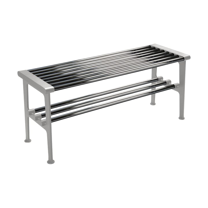 Banc Nostalgi 100 cm, Chrome-aluminium Essem Design