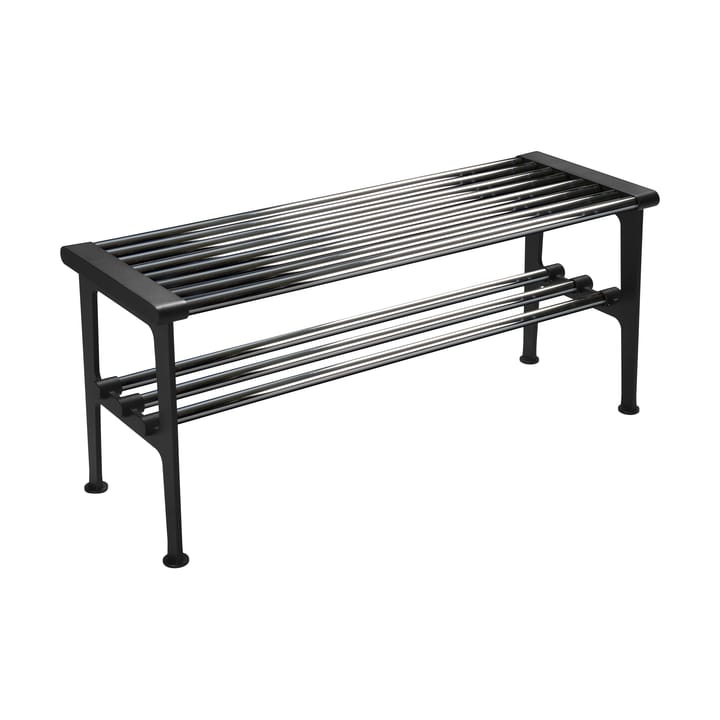 Banc Nostalgi 100 cm - Chrome-noir - Essem Design