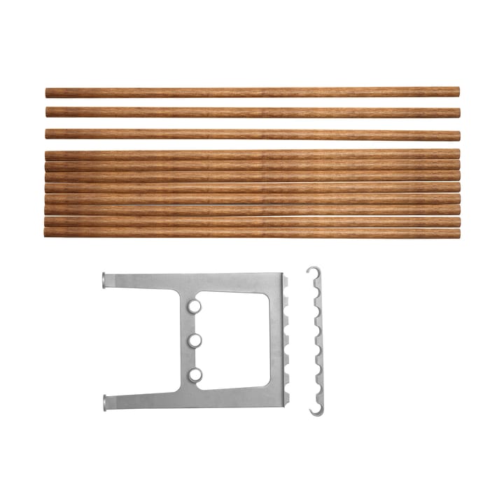 Extension de banc Nostalgi 100 cm - Bambou-aluminium - Essem Design