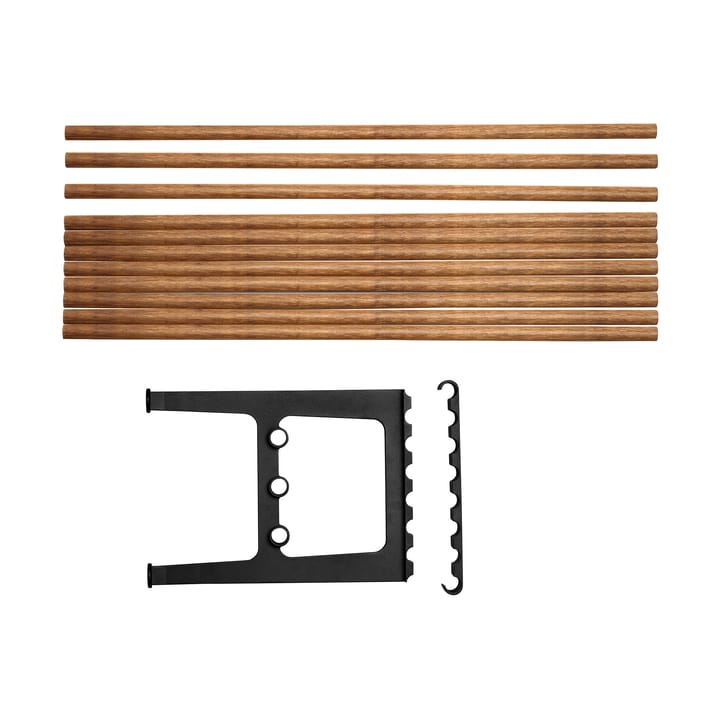 Extension de banc Nostalgi 100 cm - Bambou-noir - Essem Design