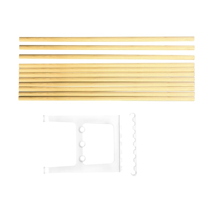 Extension de banc Nostalgi 100 cm, Bouleau-blanc Essem Design