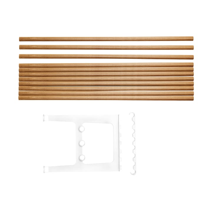 Extension de banc Nostalgi 100 cm - Chêne-blanc - Essem Design