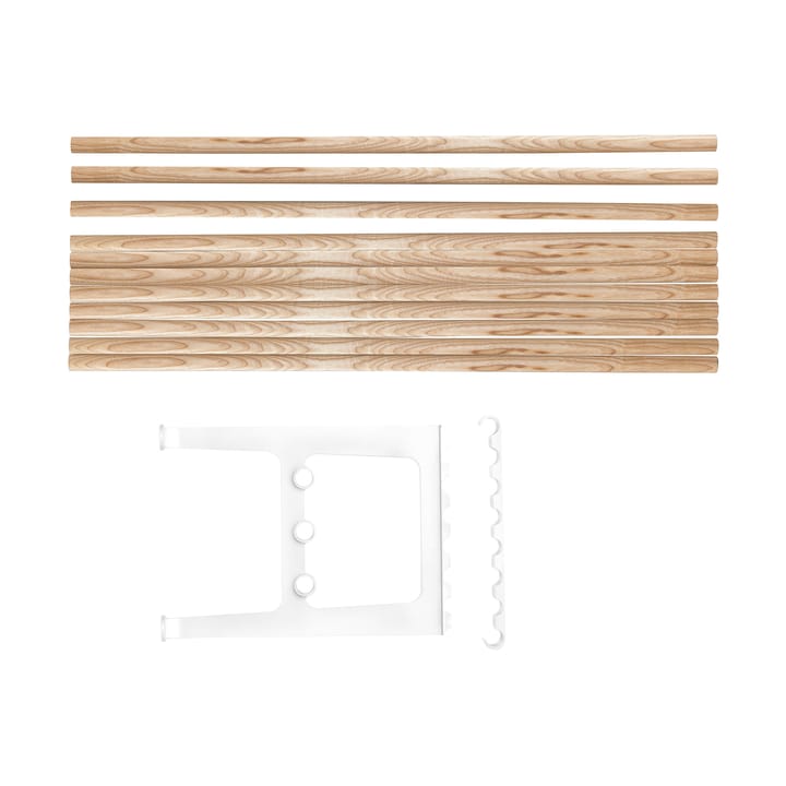 Extension de banc Nostalgi 100 cm - Frêne-blanc - Essem Design