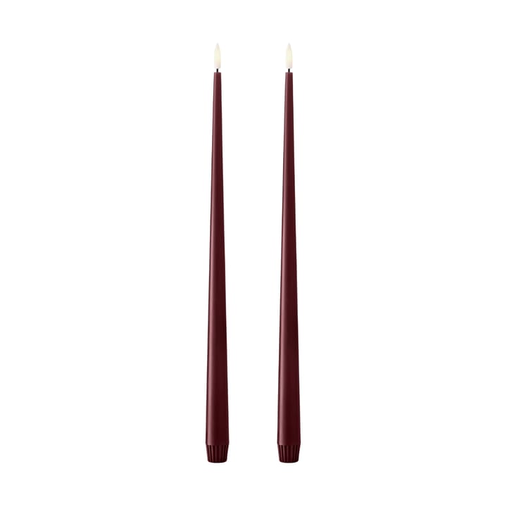 Bougies LED ester & erik 40 cm lot de 2 - 44/2 Deep Wine - Ester & erik