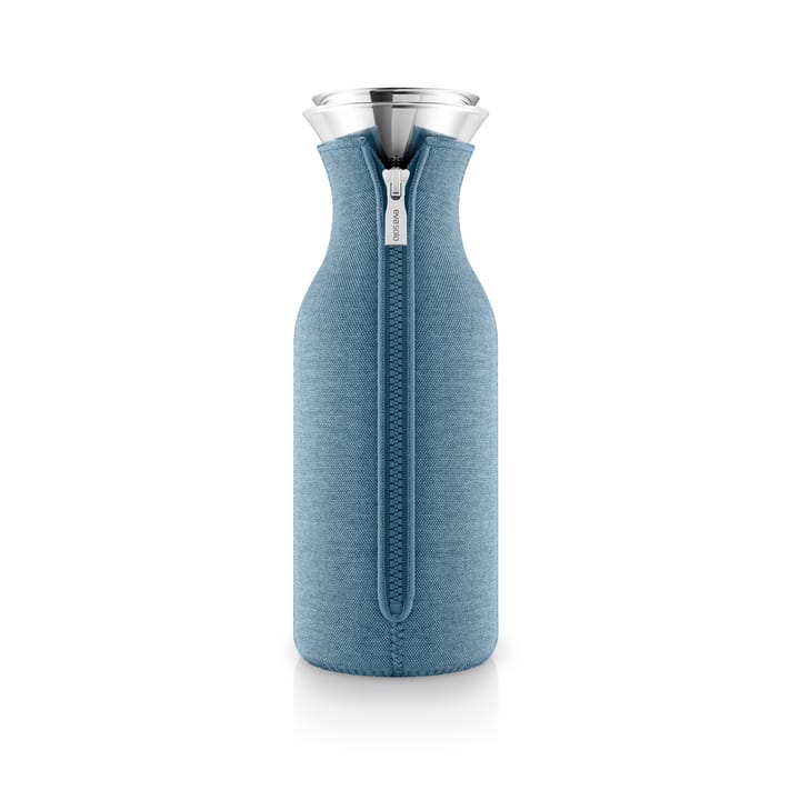 Carafe rafraîchissante Eva Solo à housse tissée - Bleu poussiéreux - Eva Solo