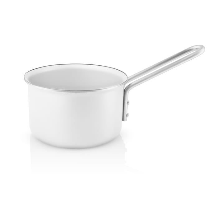 Casserole en céramique Eva Trio White Line Slip-Let - 1,1 L - Eva Solo