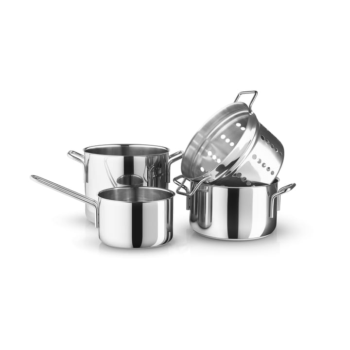 Casseroles Eva Trio Stainless Steel, 4 pièces - Acier inoxydable - Eva Solo