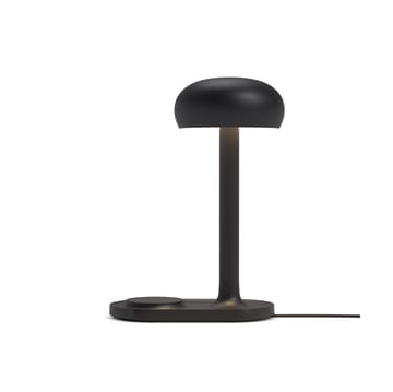 Lampe de table Emendo avec chargeur Qi - Noir - Eva Solo