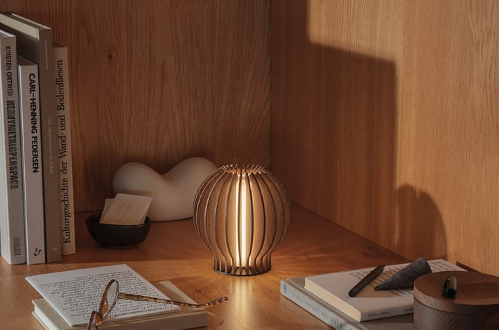 Lampe LED rechargeable ronde Eva Solo Radiant, Smoked oak Eva Solo