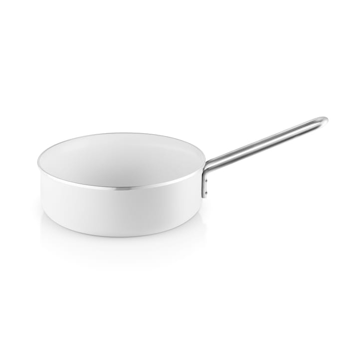 Poêle sauteuse en céramique Eva Trio White Line Slip-Let - 24 cm - Eva Solo