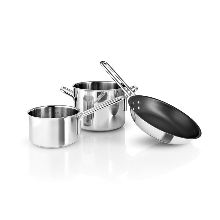 Set de démarrage Eva Trio Stainless Steel, 3 pièces - Acier inoxydable - Eva Solo