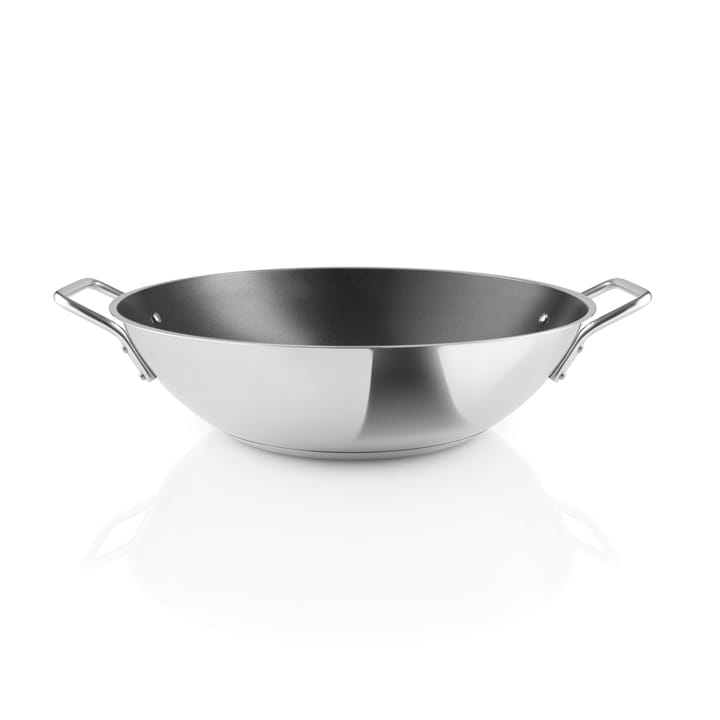 Wok en céramique Eva Trio Stainless Steel Slip-Let - 32 cm - Eva Solo