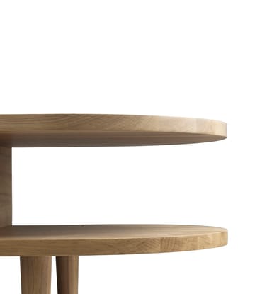 Banc F24 Radius - Oak nature lacquered 45x145 cm - FDB Møbler