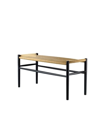 Banc J163 Piano - Oak black painted-nature - FDB Møbler