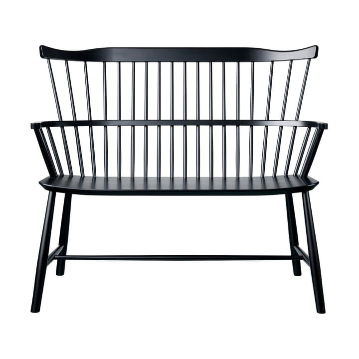 Banc J52D - Beech black painted - FDB Møbler