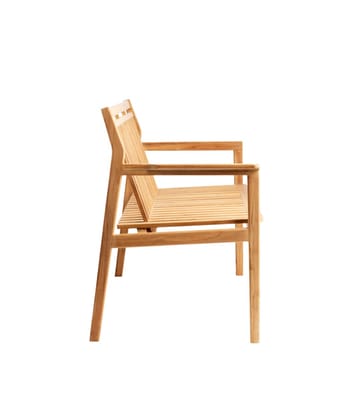 Banc M12 Sammen 2 places - Teak-non treated - FDB Møbler