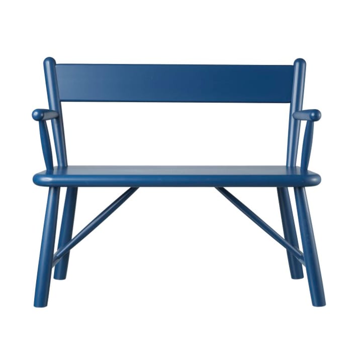 Banc pour enfants P11 - Beech blue painted - FDB Møbler