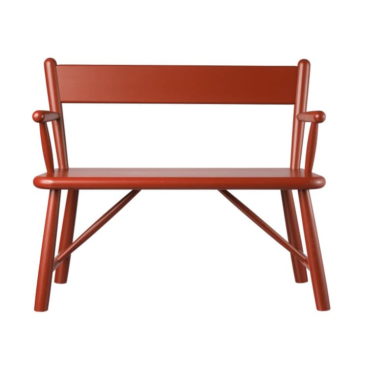 Banc pour enfants P11 - Beech red painted - FDB Møbler