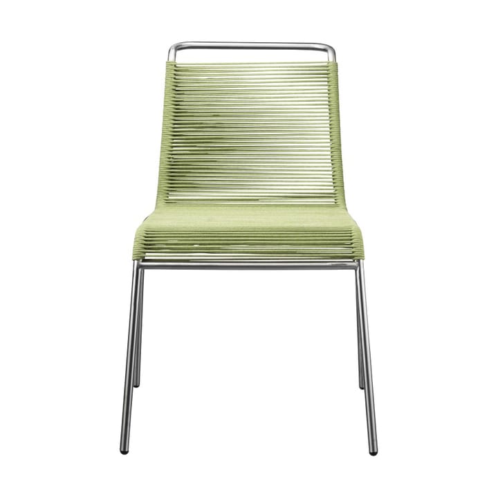 Chaise M20 Teglgård Cord Chair - Green mixed-stainless steel - FDB Møbler