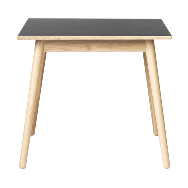 Table à manger C35A 82x82 cm - Black-oak nature lacquered - FDB Møbler