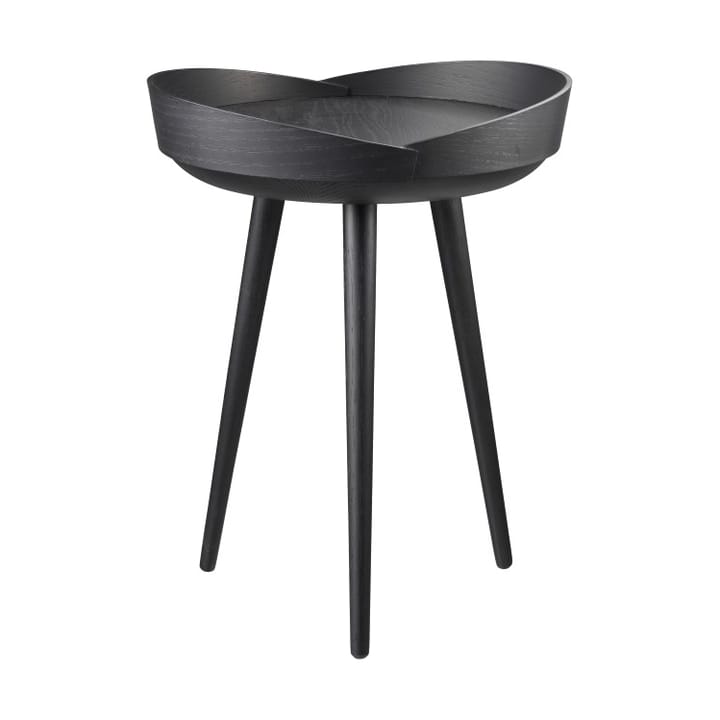 Table à plateau D106 Bakkedal Ø38 cm - Oak black painted - FDB Møbler