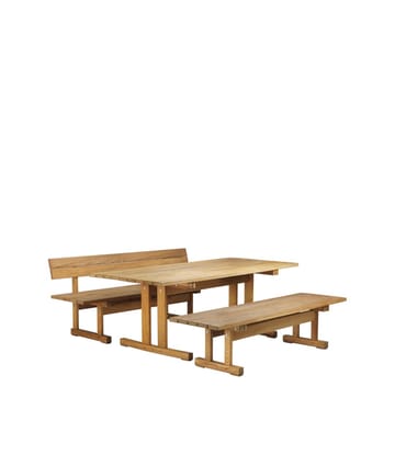 Table de jardin M17 Ermelunden - Ash nature oiled - FDB Møbler