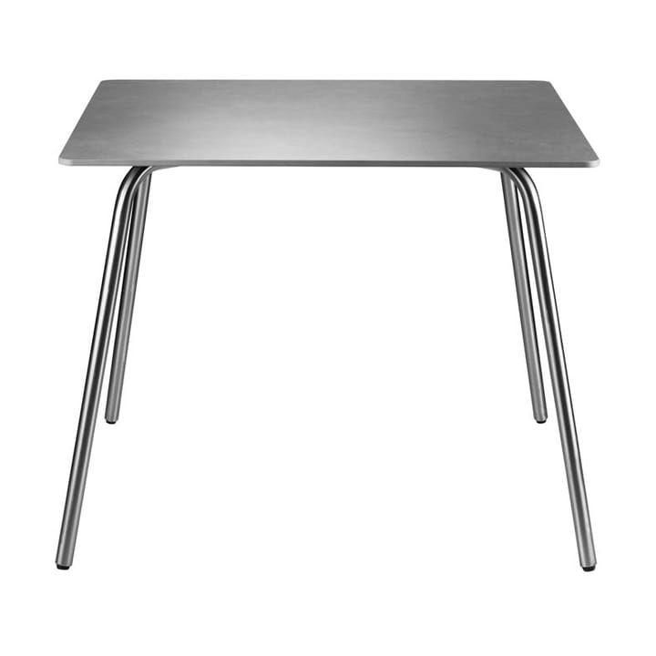 Table de jardin M21 Teglgård 90x90 cm - Stone-stainless steel - FDB Møbler