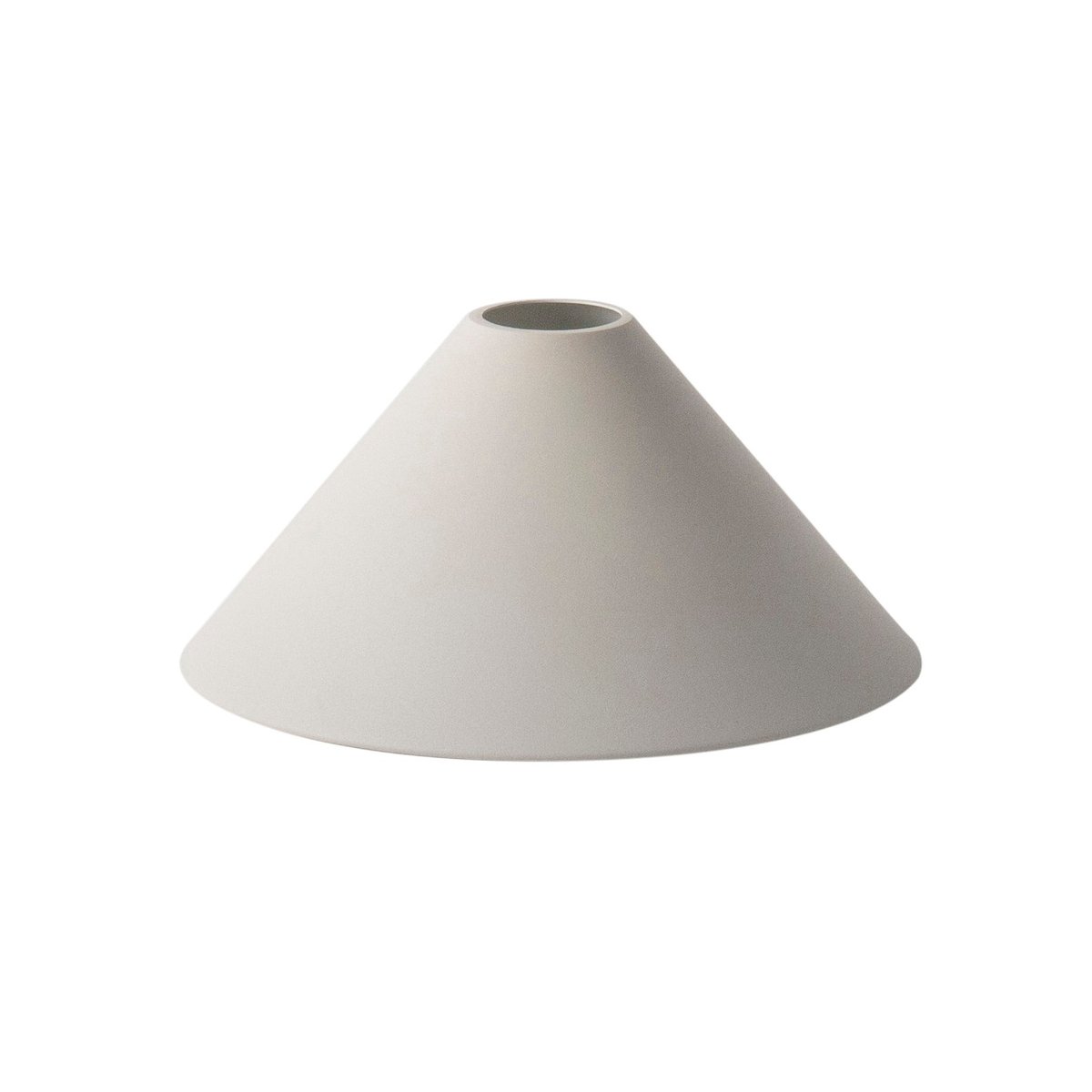 ferm LIVING Abat-jour Collect Cone light grey (gris clair)