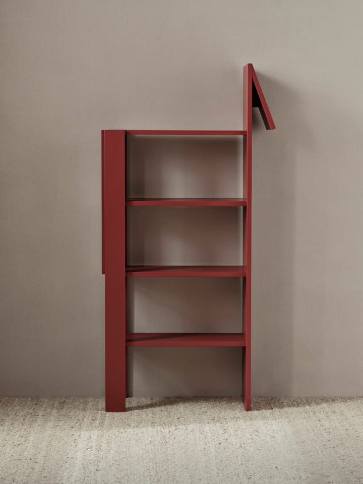 Bibliothèque Giraffe 69x140 cm, Poppy Red ferm LIVING