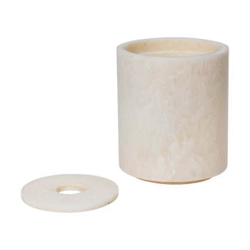 Bocal de rangement Mist 9,4xØ8 cm - Pearl - Ferm Living