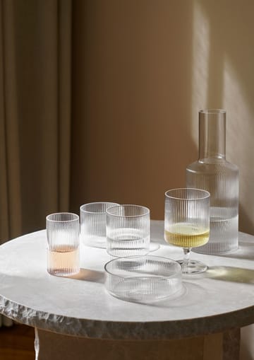 Bol petit-déjeuner Ripple, lot de 4 - clair - ferm LIVING