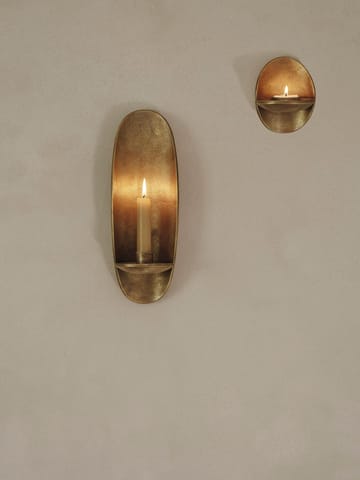 Bougeoir mural Agapé - Brass finish - ferm LIVING