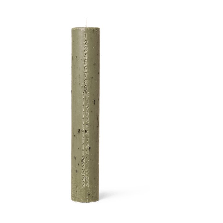 Bougie calendrier Mura - Artichoke green - ferm LIVING