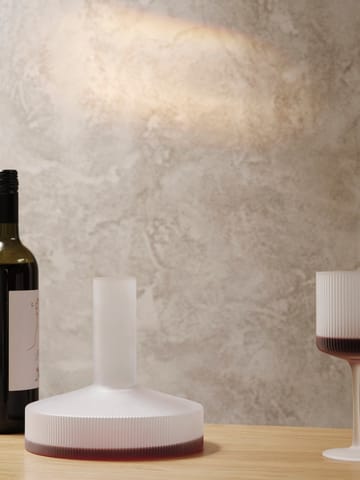 Carafe à vin Ripple - Frosted - ferm LIVING