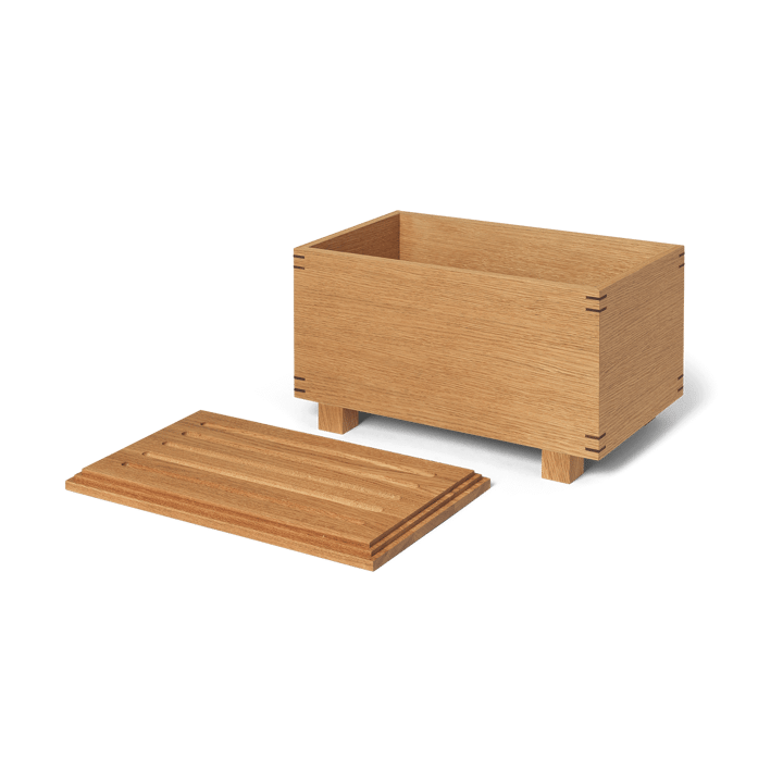 Coffret en bois Bon 19x35 cm - Oiled oak - ferm LIVING