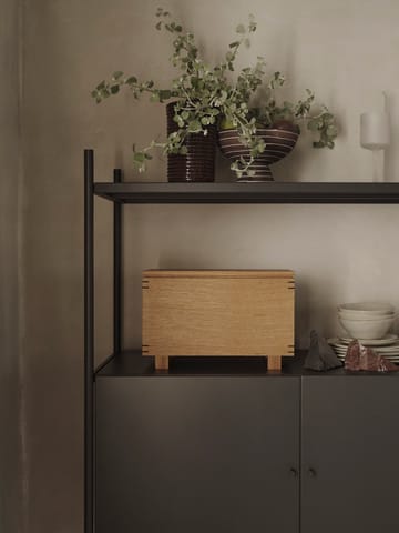 Coffret en bois Bon 19x35 cm - Oiled oak - ferm LIVING