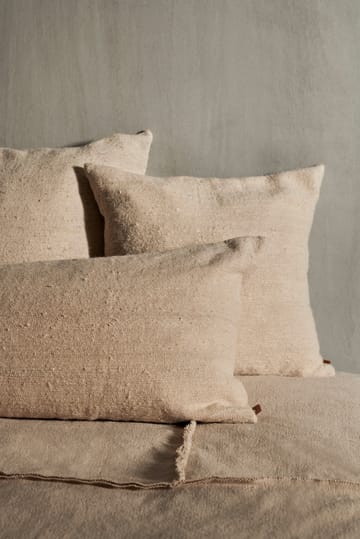 Coussin Nettle large 60x80 cm - Natural - ferm LIVING